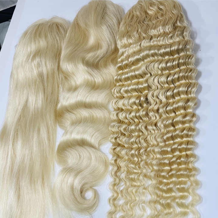 Lace Front HD Lace Wigs Blonde Body Wave Human Hair Wigs