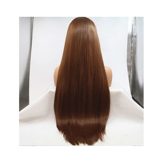 European and American wigs for women, medium length, long curls, made from real human hair.